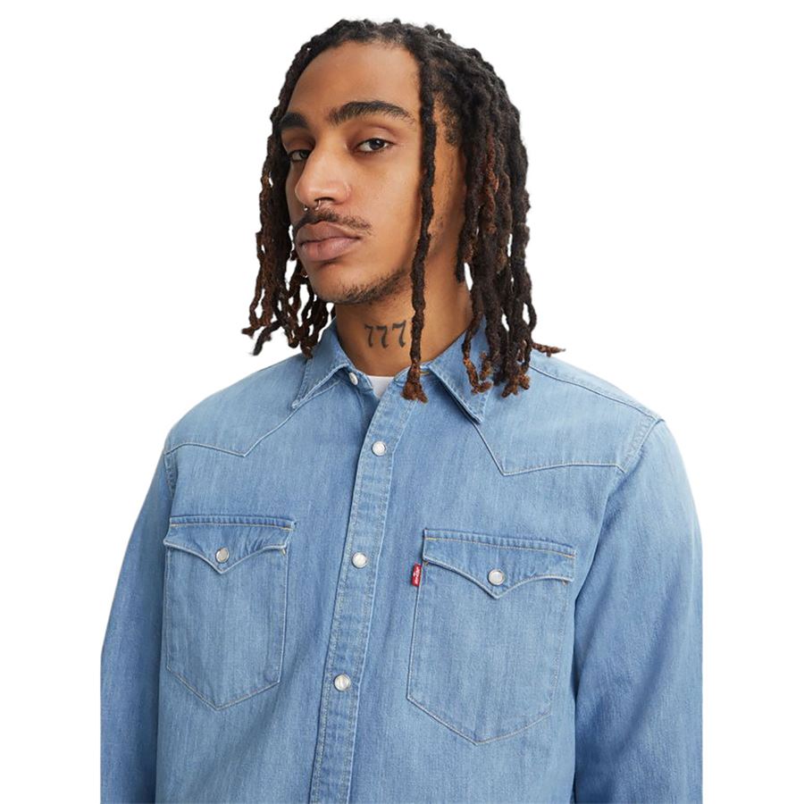 Camicia Standard Western Barstow a manica lunga da uomo Levis | 85744/0047DENIM
